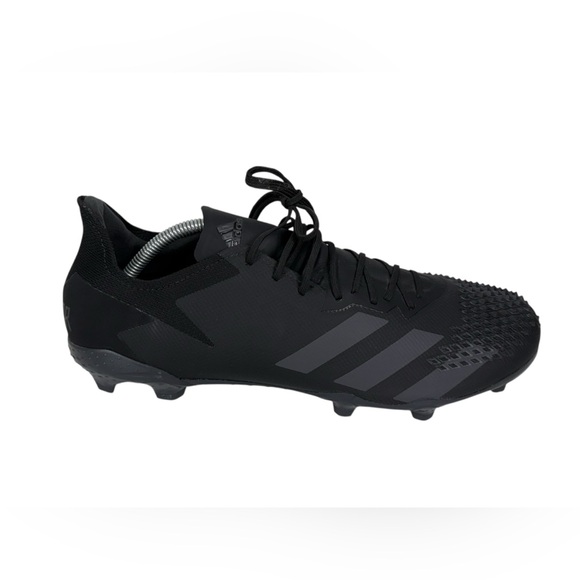 Adidas Predator Football Boots 20.2 FG Size US 12 Demonskin Triple Black EF1630 main image 6